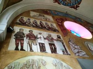 Герої АТО з'явилися на стінах храму у Львові.(ФОТО)